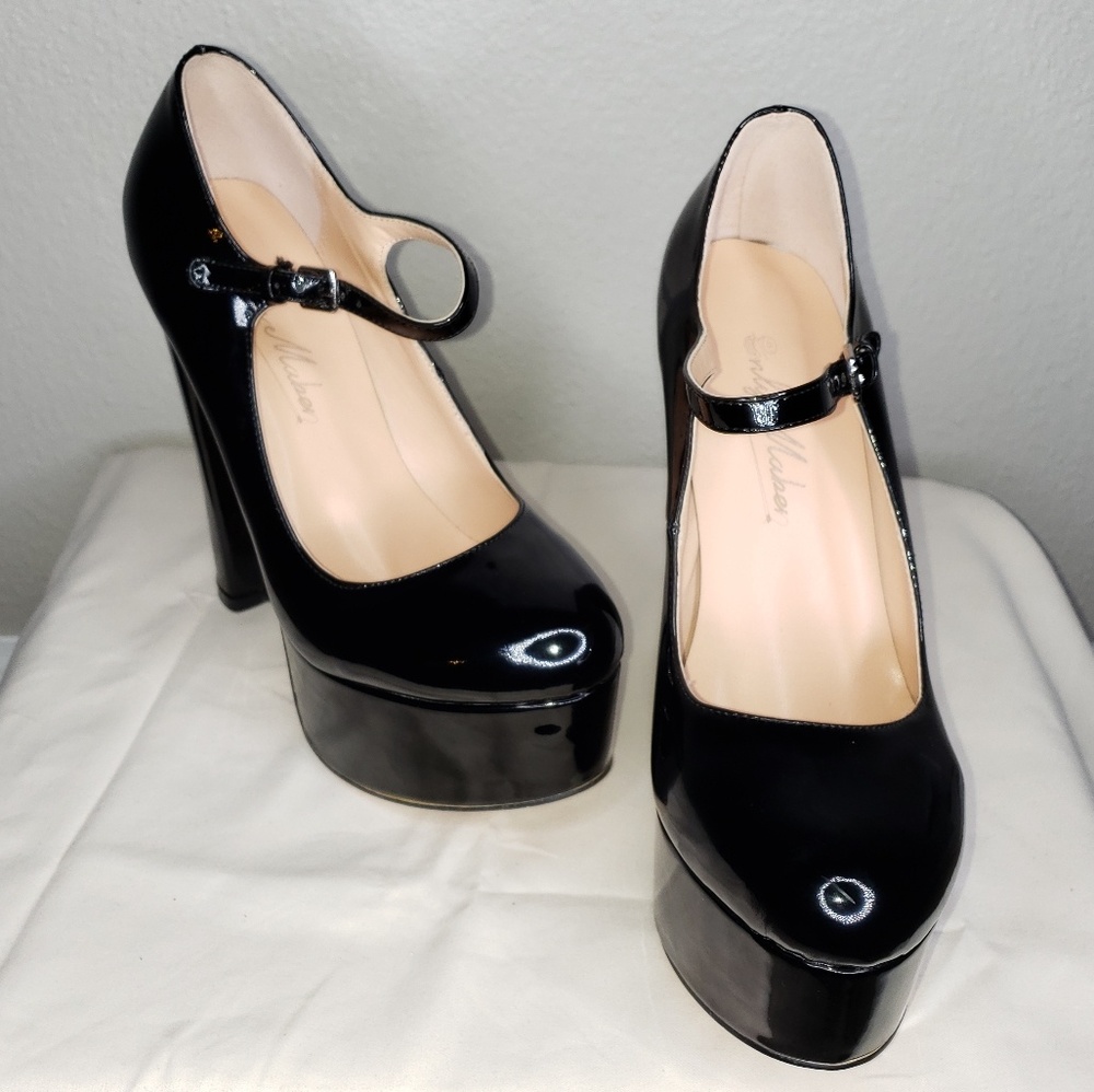 New Mary-jane High Heel Platform Pump